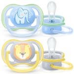 A light, breathable pacifier