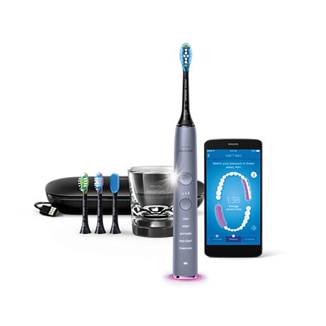 HX9924/47 Philips Sonicare DiamondClean Smart Sonický elektrický zubní kartáček s mobilní aplikací