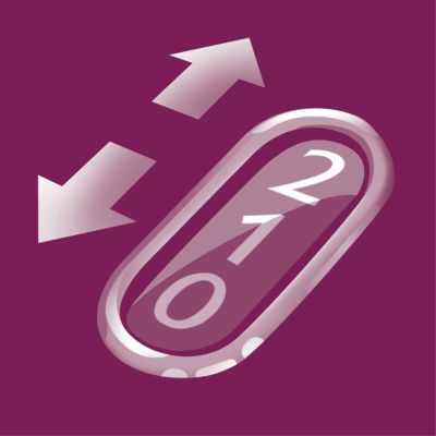 Dos posiciones de velocidad y máximo rendimiento