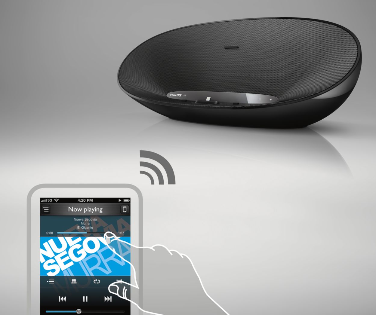 docking speaker with Bluetooth DS8400 10 Philips