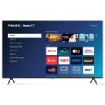 Un élégant téléviseur Smart TV à l'affichage éclatant
