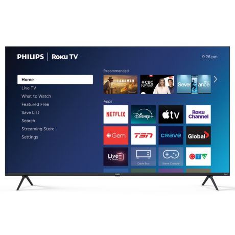 55PQL7676/F6 QLED Series T&eacute;l&eacute;viseur Roku&nbsp;TV QLED 4K&nbsp;UHD s&eacute;rie&nbsp;7600