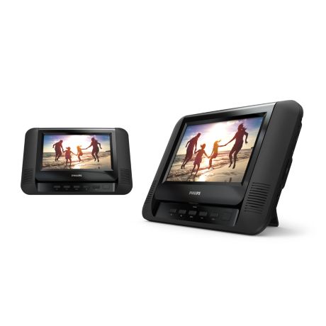 TAP4805/05  Dual screen portable DVD player