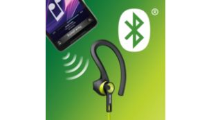 Connexion sans fil Bluetooth® pour pratiquer le sport sans fil