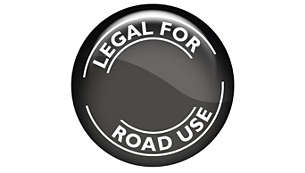หลอดไฟสำหรับใช้บนท้องถนนที่ถูกต้องตามกฎหมายและได้รับการยอมรับ