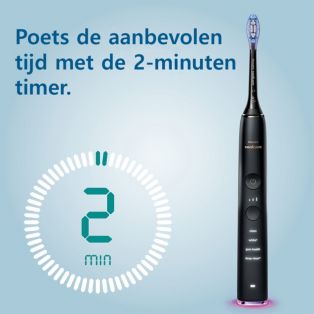 Sonicare DiamondClean Smart 9400 Elektrische sonische tandenborstel met app - Zwart