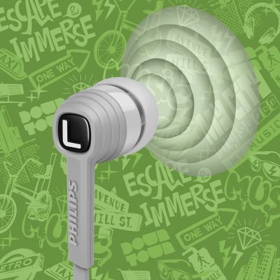 Finely tuned 9mm drivers deliver clear sound & dynamic bass