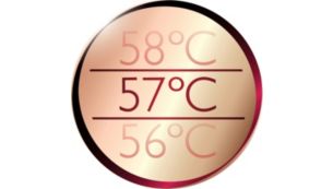 Melhor temperatura de secagem devido ao ThermoProtect
