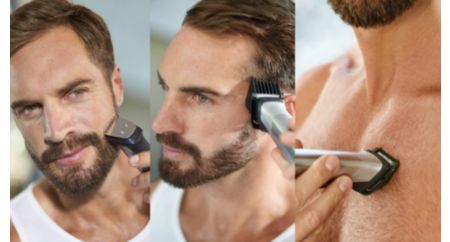 Taillez et donnez un style à votre visage, votre tête et votre corps avec 23 pièces