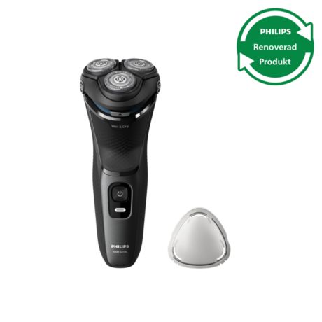 S3145/00R1 Shaver 3000 Series Renoverad elrakapparat för våt- och torrakning