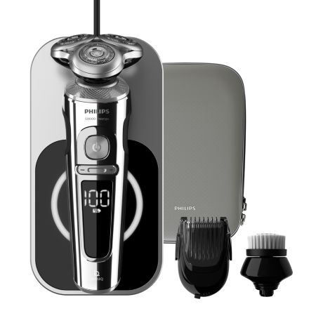 SP9863/14 Shaver S9000 Prestige Rasoir électrique 100 % étanche, Series 9000