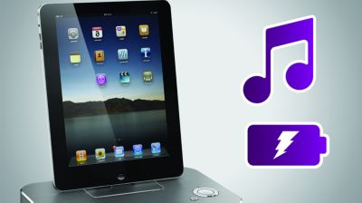 Play and charge your iPod/iPhone/iPad