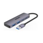 USB-A socket Hub expands to 4 Ports Mini HUB.
