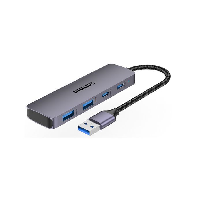 USB-A socket Hub expands to 4&nbsp;Ports Mini HUB.