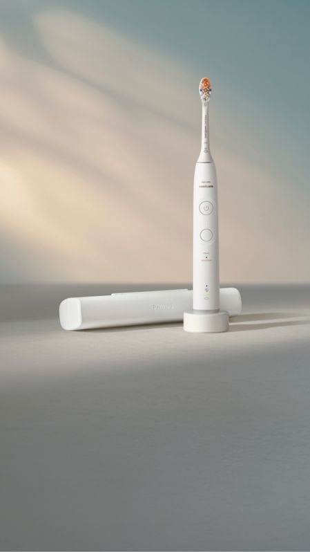  Philips Sonicare 6300 standing on a countertop