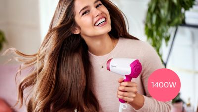 1400 W jauda ātrai un saudzīgai žāvēšanai