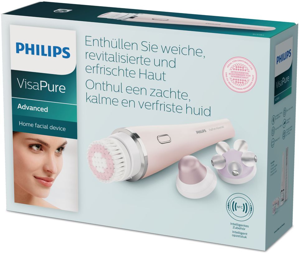 injecteren vitamine Hedendaags VisaPure Advanced Gezichtsverzorgingsapparaat voor thuis SC5363/10 | Philips