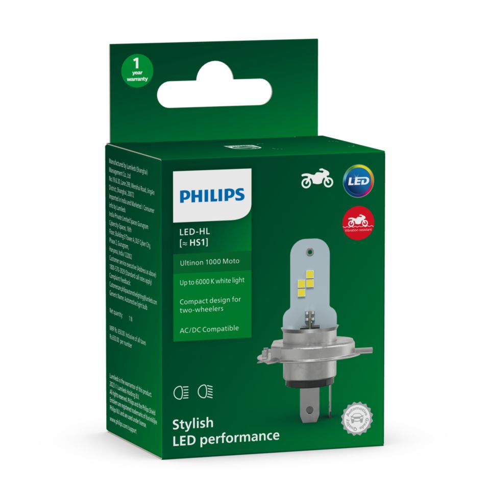 Universal LED Headlight Bulb H4 - Ride India Ride