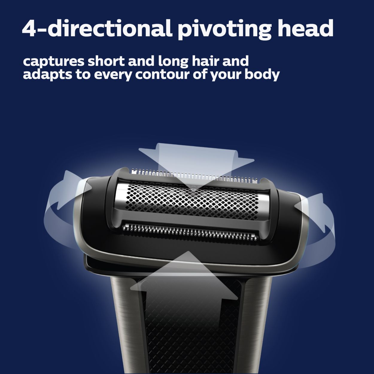 脱毛・除毛 PHILIPS Bodygroom 7000 Bodygroom Series 7000 Showerproof groin and body trimmer BG7025/15