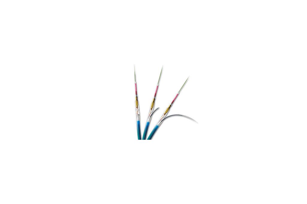 Radiopaque curved-needle housing to enable targeting. Adjustable needle depth (3 mm, 5 mm and 7 mm).