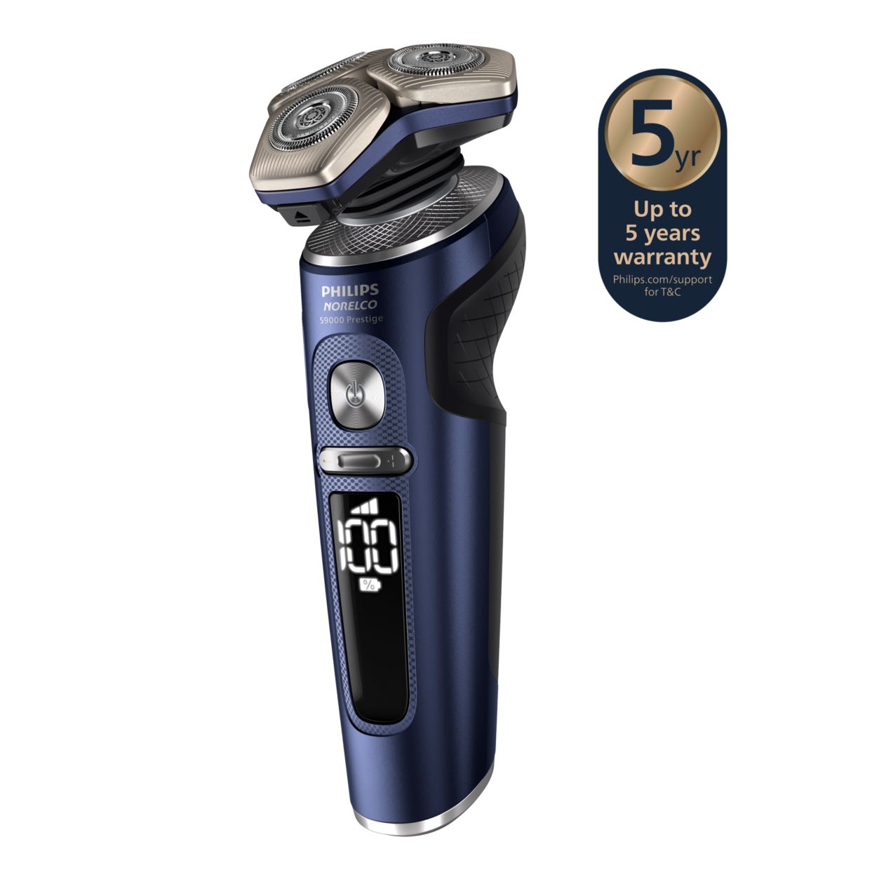 Limited Edition S9000 Prestige Space-Grade Steel Electric Shaver