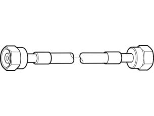 Trilogy O2-Schlauch, NIST x NIST, weiß