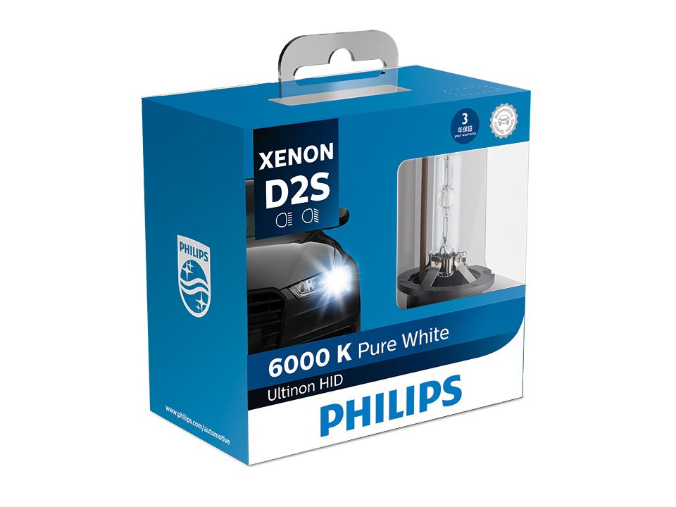 Philips Ultinon HID D2S 85122WXX2 35W 6000K Cool White Light Xenon HID Head  Light Car Bulbs Auto Style Lamps Made In Germany, 2x - AliExpress