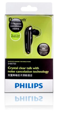 Crystal clear talk with 2 Mic Noise Cancelation