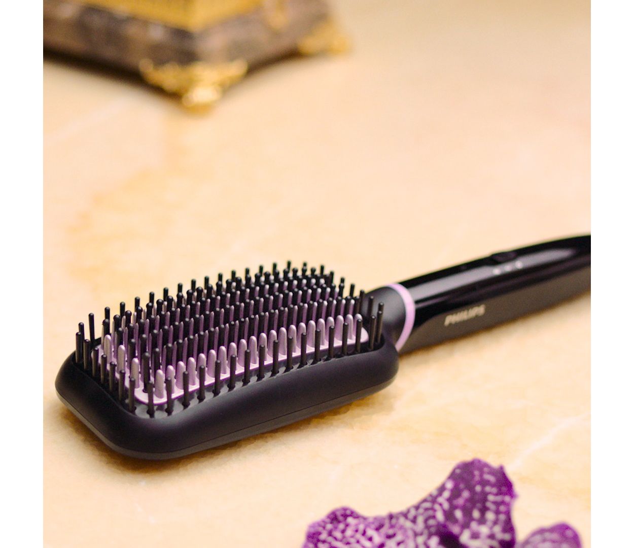 Philips straightening brush best sale