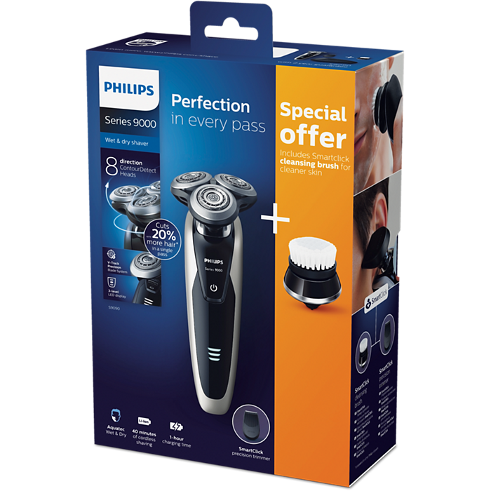 Shaver series 9000 ウェット&ドライ電気シェーバー S9090/43 Shaver series 9000 ウェット&ドライ電気シェーバー S9090/43