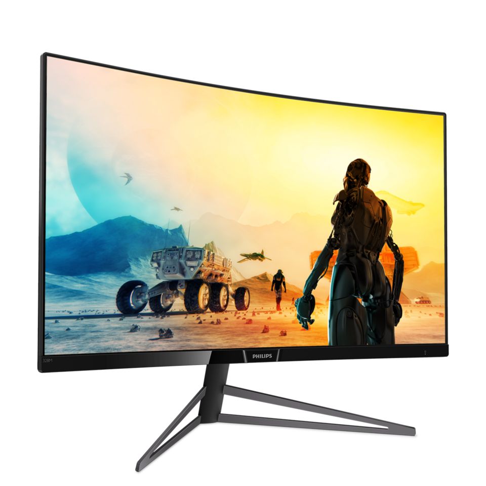 【新品未使用】PHILIPS ゲーミングモニター Gaming Monitor Curved QHD LCD display with Ambiglow