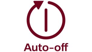 Automatic shutdown after 30 minutes. For energy saving and safety
