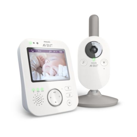 SCD843/01 Philips Avent Baby monitor Écoute-bébé vidéo numérique