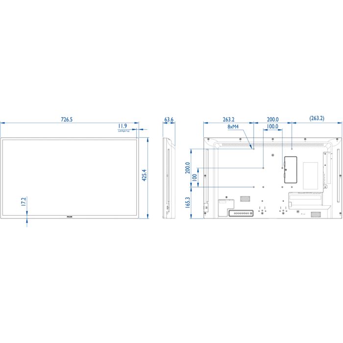 Signage Solutions Q Line ディスプレイ BDL3230QL/11 | Philips