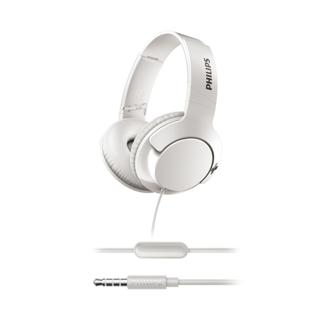 BASS Headphones with mic SHL3175WT 00 Philips