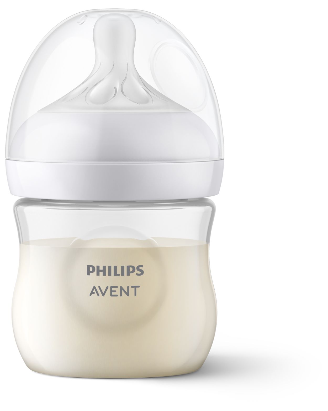 Philips AVENT Natural Baby Bottle with Natural Response Nipple, Clear, 9oz,  1pk, SCY903/01