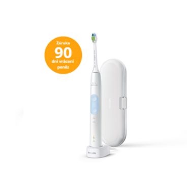 Philips Sonicare 4500 Sonický kartáček se 2 režimy a cestovním pouzdrem