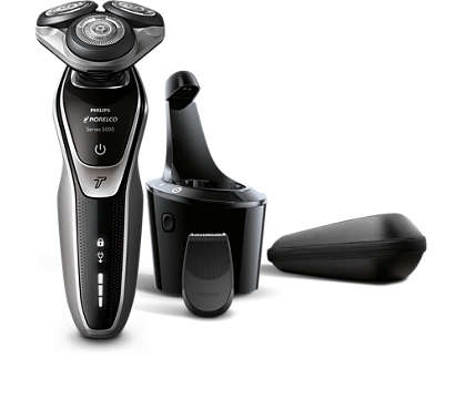 Philips Series 5000 S5370 Elektro-Rasiererr with Turbomode and Precision Trimmer 