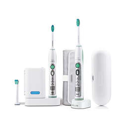 FlexCare Two rechargeable sonic toothbrushes