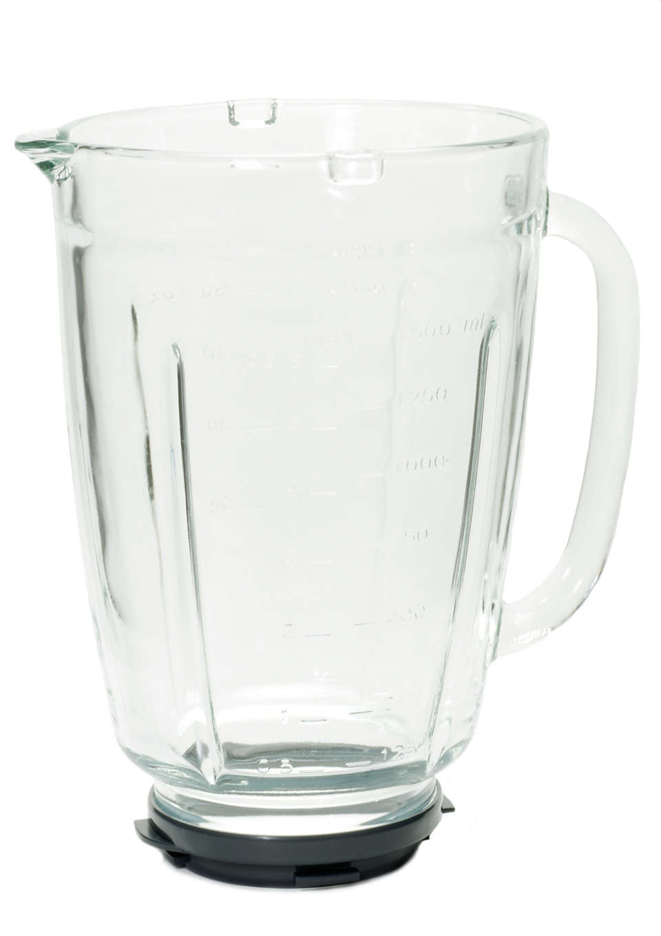 Bicchiere in vetro per frullatore