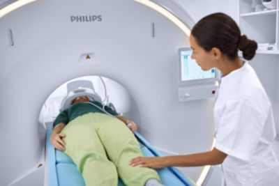 Patient and radiographer