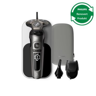 Shaver S9000 Prestige Overhalt Wet & Dry elektrisk barbermaskin