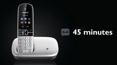 Messaggio fino a 45 min. sulla segreteria telefonica