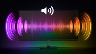 Built-in stereo speakers for multimedia