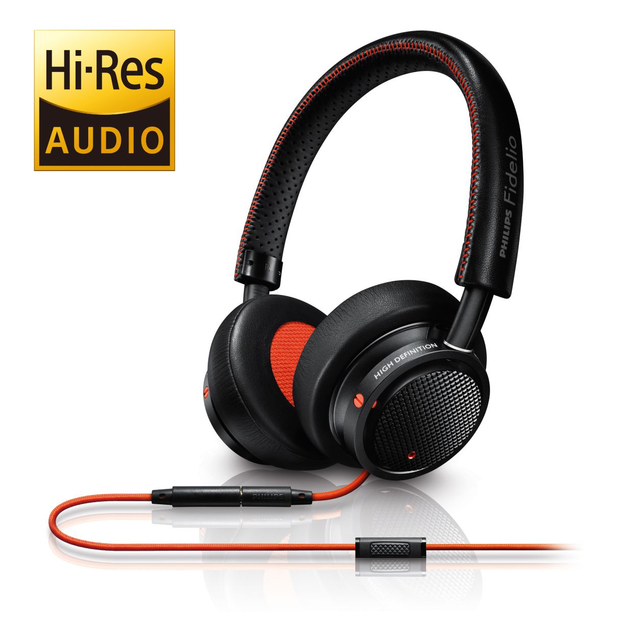 Fidelio Headphones with mic M1MKIIBO/00 | Philips Fidelio