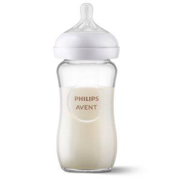 Philips Avent Glass Natural Response Baby Bottle