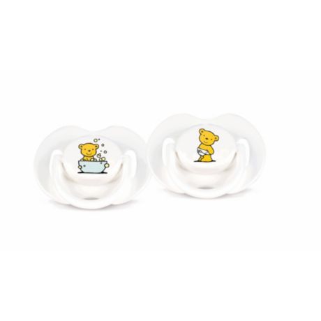 SCF121/11 Philips Avent Bear Pacifiers