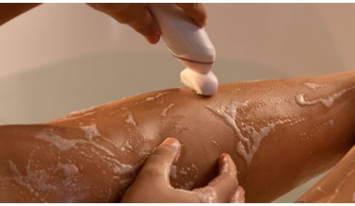 Våd og tør til brug i badet eller under bruseren