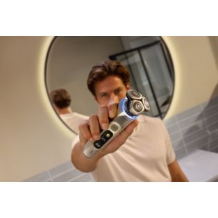 i9000 Prestige Ultra Våt og tørr elektrisk barbermaskin med SkinIQ Pro