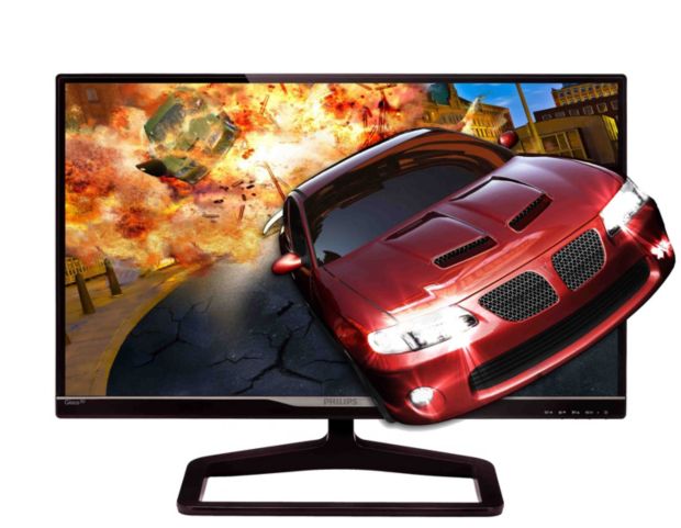 Brilliance LCD monitor with SmartImage